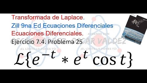Ejercicios 7.4 Problema 25 Dennis G. ZILL ED 9na Ed. Transformada de Laplace, convolución de funcion