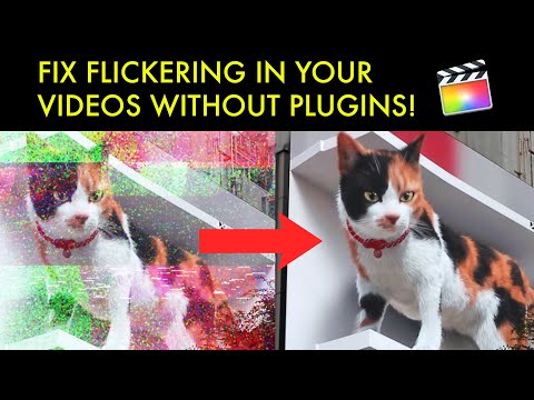 Fix VIDEO FLICKER without plugins in Final Cut Pro! (2021 VERY EASY TUTORIAL)