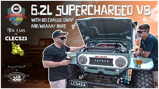CLECS23 #5 - Just a cheeky 80 Series Chassis Swapped FJ45 with a 6.2L Supercharged V8