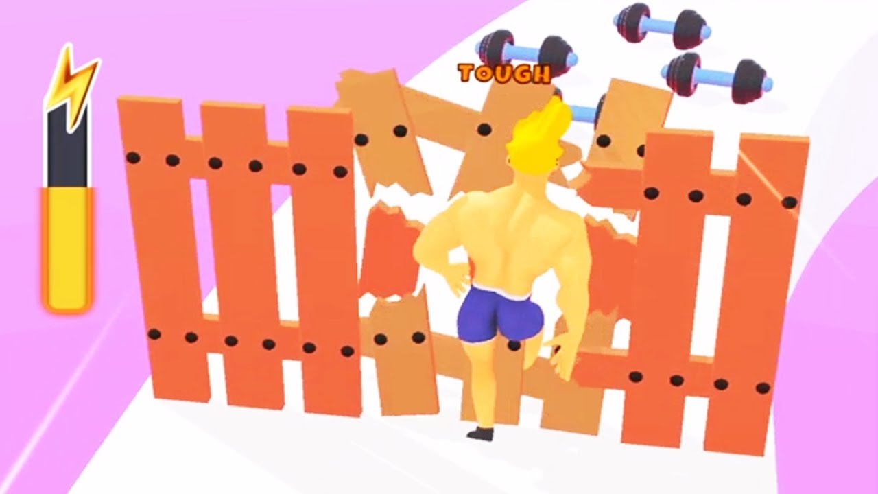 Strong Guy all levels | GamePlay Android and iOS