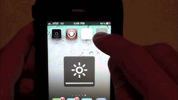 Brightness Icons Add Brightness Controls Right to Your iPhone iPod Home Screen