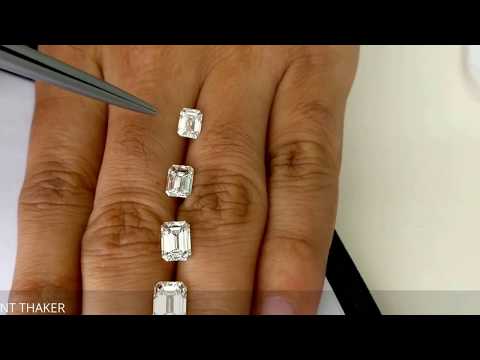 Carat Size Chart Emerald Cut