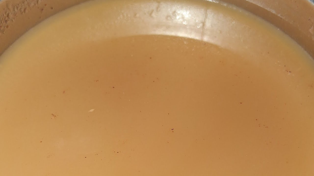 Making peanut butter coffee creamer with coffee (review)