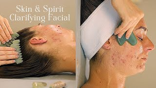 clarifying acne facial natural rituals for clear skin spirit care
