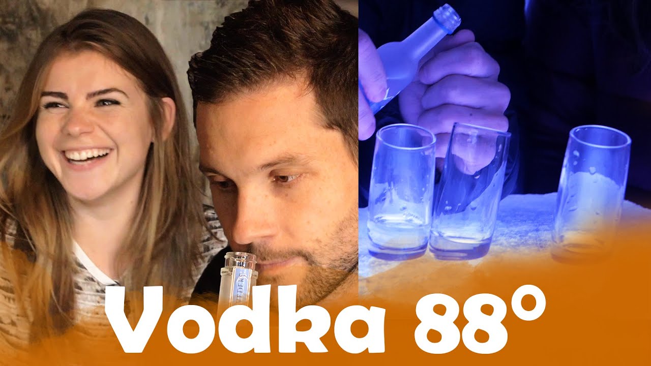 Vodka à 37.5° VS 88 ° avec NAD RICH’HARD !
