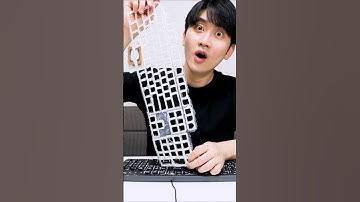 키보드 청소 접착제 해킹