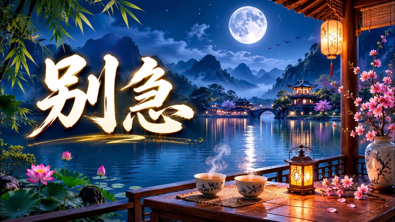 【別急著想太多】讓心慢慢鬆開｜古箏・簫・古琴｜深度放鬆療癒音樂 🌿🎧