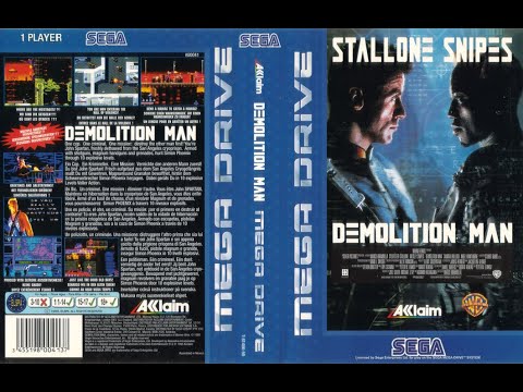 Видео: Demolition Man (sega) - complete (пройден)