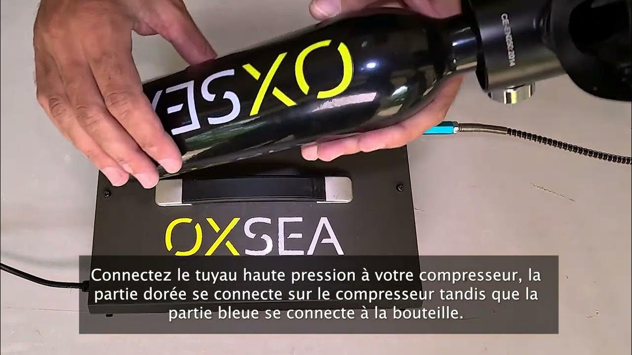 Bouteille OX1000 + Mini Compresseur ~ OXSEA