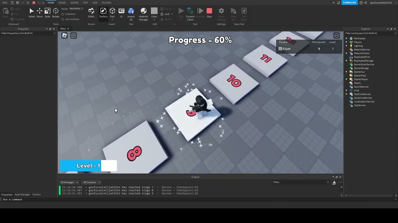 [Roblox] Checkpoint System!