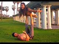 Santa Monica Original Muscle Beach (OMB) Community Love w David "Soop" Frison: Backflip &amp; Acro Yoga