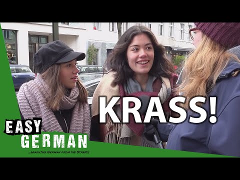 German Slang: Krass + Geil | Easy German 224