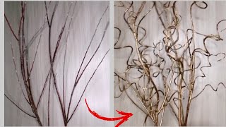 DIY/3 способа сделать декоративные ветки для дома! 3 ways to make decorative branches for the house!