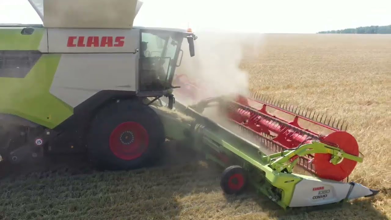 Claas Lexion 6800 , Convio flex 1080