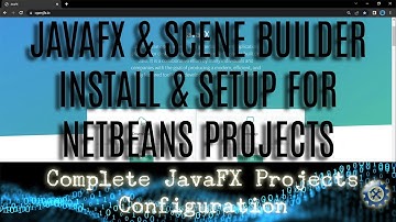 How to install JavaFX  Scene Builder and Setup NetBeans for JavaFX Projects Tutorial 🛠️