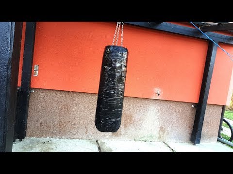 Homemade PUNCHING BAG / Vreca za udaranje