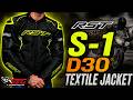RST S-1 D3O CE Textile Jacket Review from SportbikeTrackGear.com YouTube Video