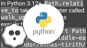 How to get the relative path between two absolute paths in Python using pathlib?