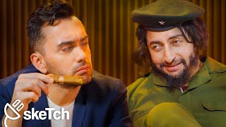 "El pobre es pobre porque quiere"... Podcast en la Historia (PARODIA) | enchufetv ft @CheGuevara