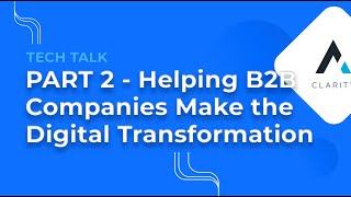 PART 2 Unlocking Digital Success: Tips & Tricks for B2B Companies | Make the Digital Transformation