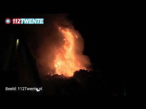 112Twente.nl - Grote brand Hengelo 20-08-2022