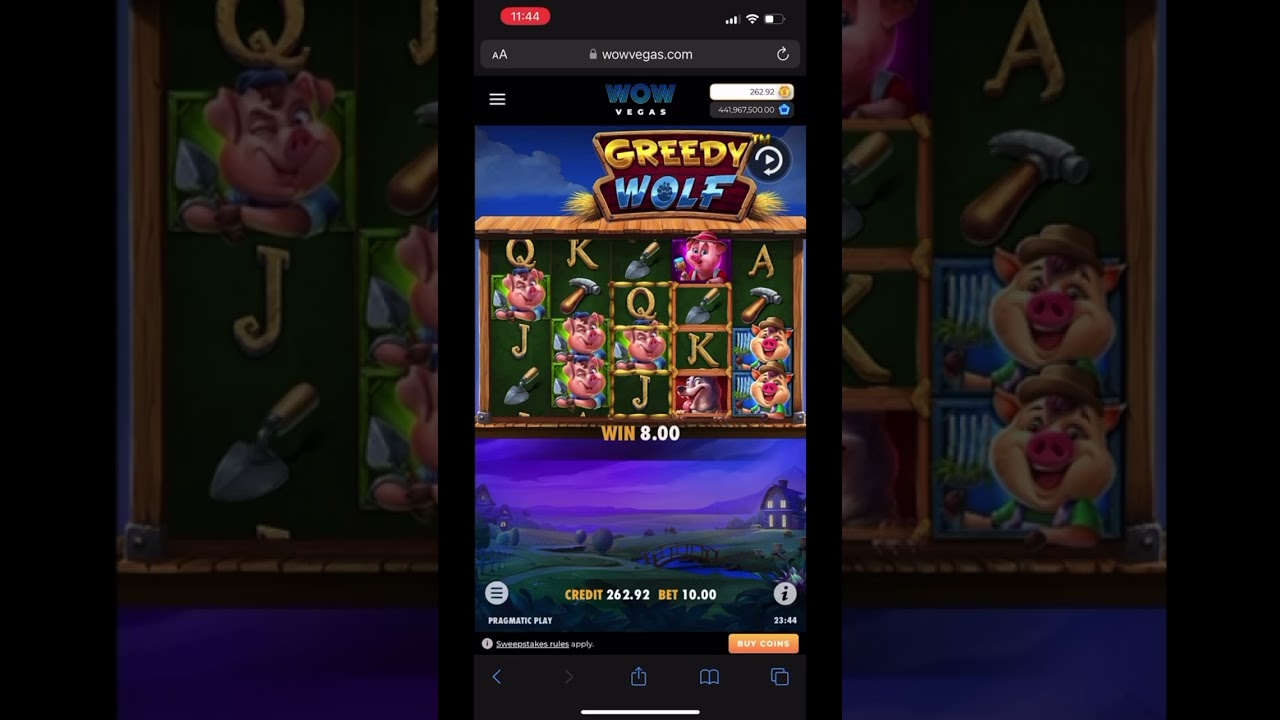 Greedy Wolf big win 🐺 