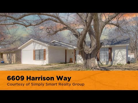 6609 Harrison Way, Watauga, TX home video tour