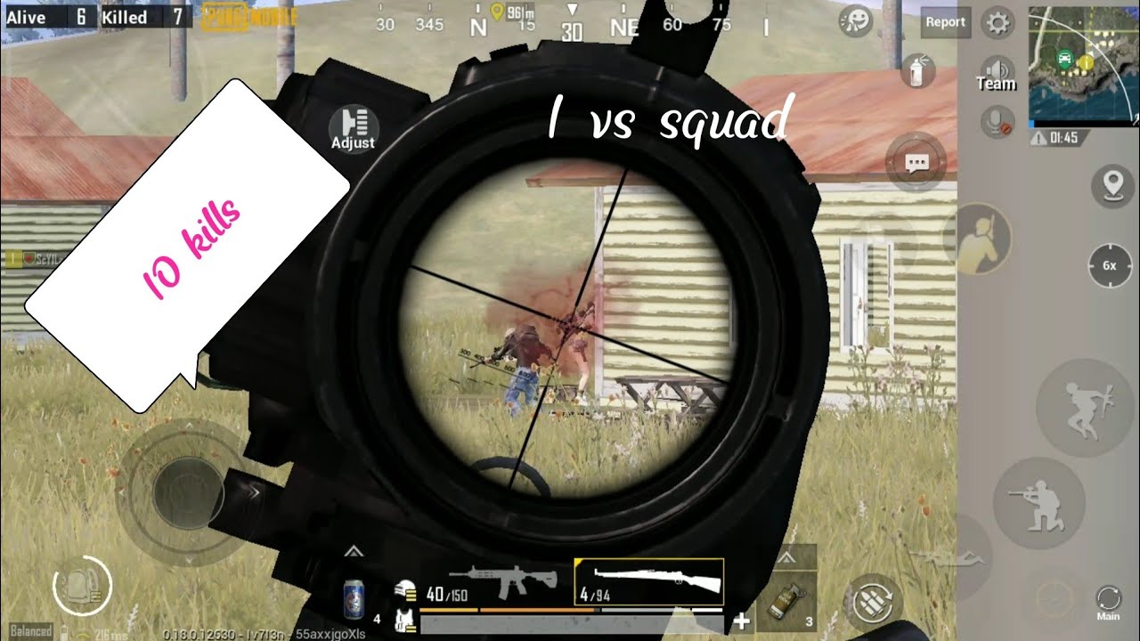 Noob playing solo vs squad PUBG in first time - YouTube