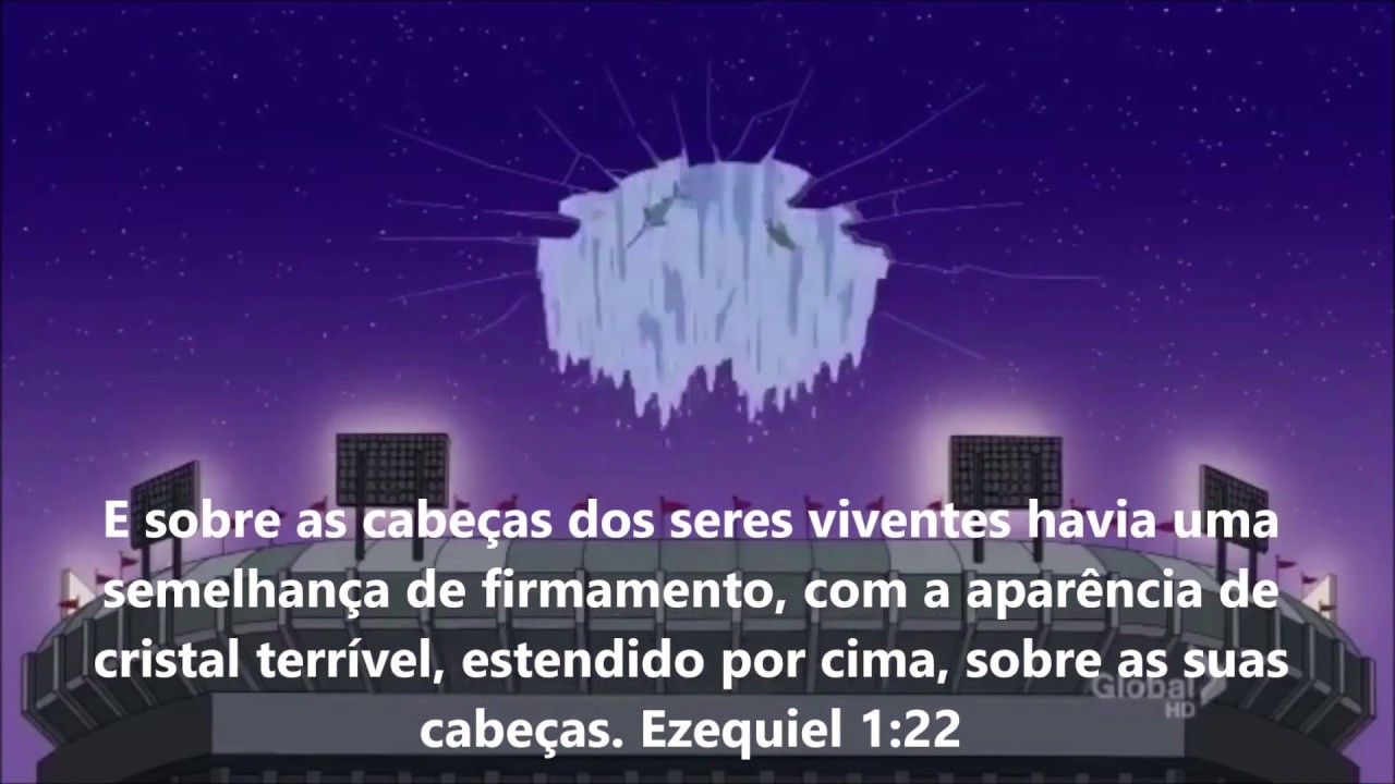 Águas acima do firmamento no desenho dos Simpsons! Alusão ...