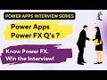 11 Power Fx Interview Questions Every Power Apps Developer Should Know