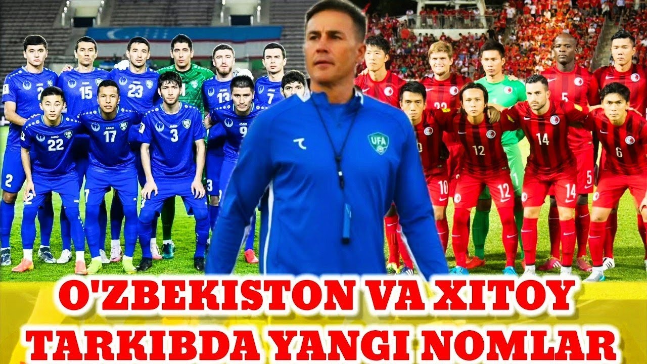 O'ZBEKISTON VA XITOY - TERMA JAMOADA YZNGI NOMLAR