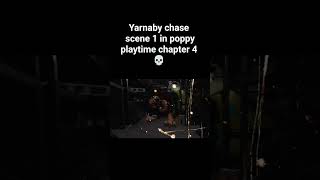 yarnaby chasing me💀#trending #poppyplaytime #gaming #huggywuggy #horror
