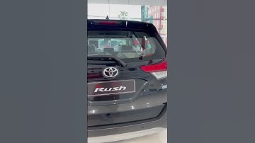 2023 Toyota Rush 1.5L Black Color - 7 Seats SUV #toyota #rush #toyotarush2023 #shorts #car #2023