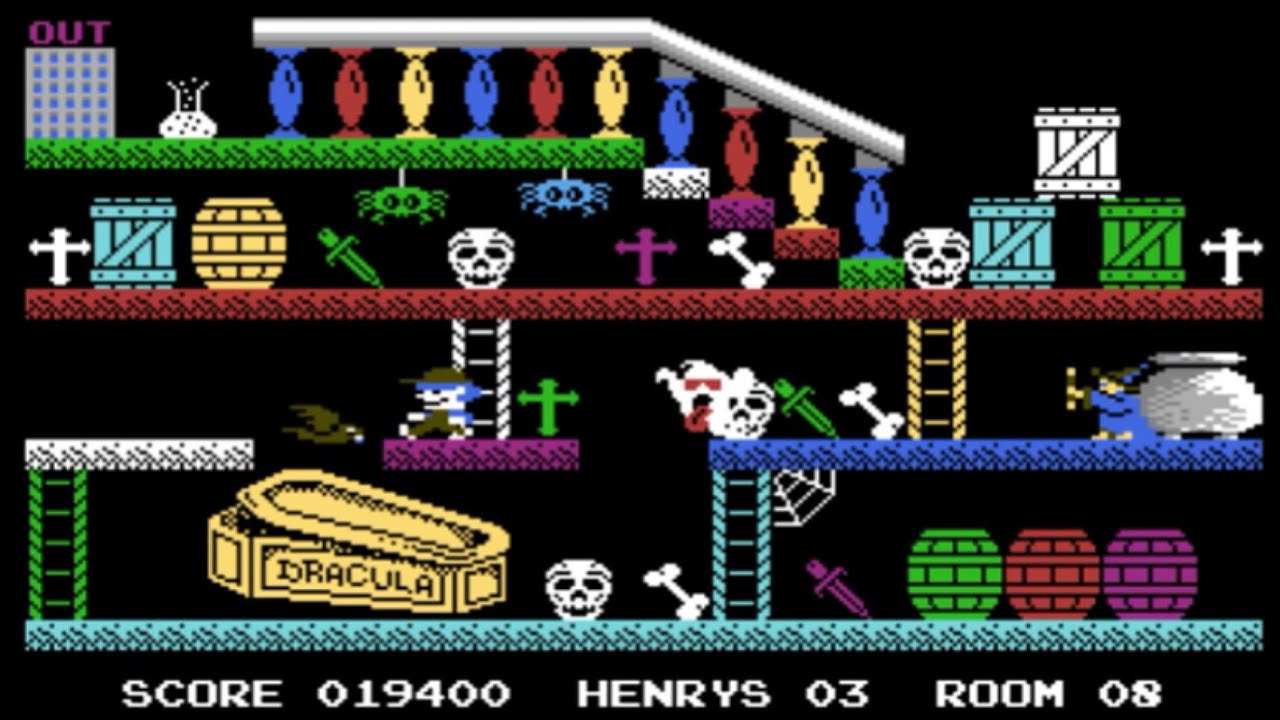 Commodore 64 - Henry's House [1984][Longplay]