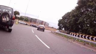 Bad Driving in Hanworth at Apex Corner KH07 GZM.avi