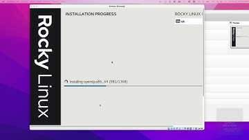 Installing Rocky Linux into VM