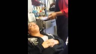 Scared of eyebrow waxing!! Too funny!!