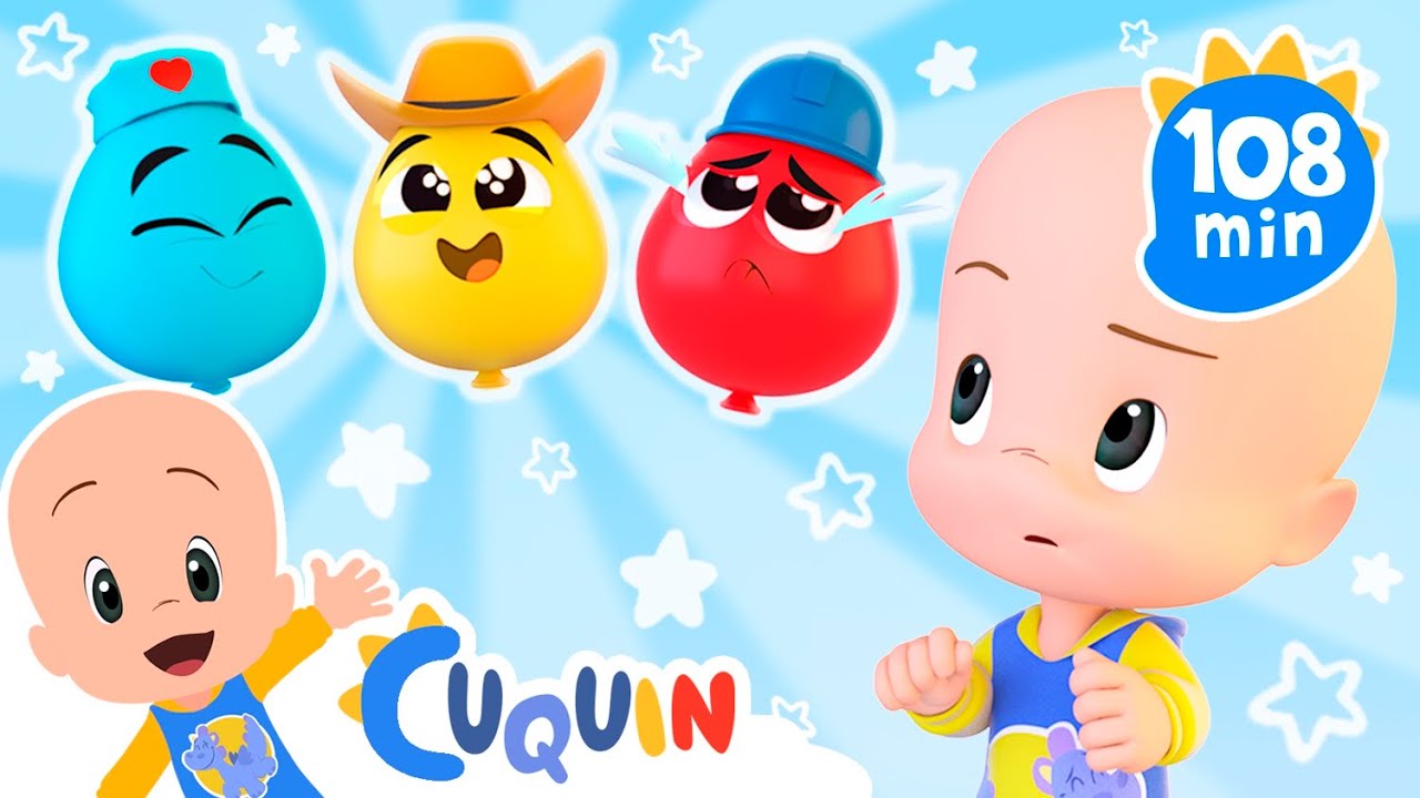 Baby Balloons and Cuquin's costume party 🎈 Videos & cartoons for babies