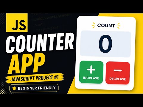 30 JavaScript projects for beginners - Counter.mp4