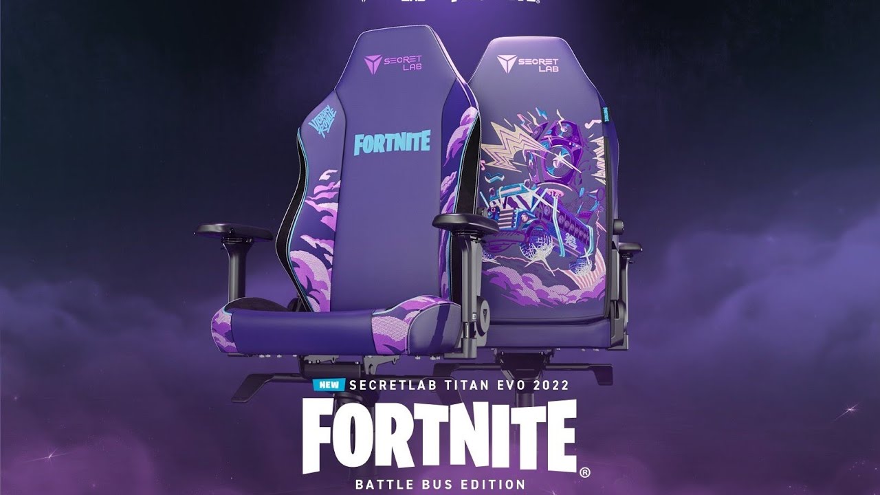 Giveaway / TITAN Evo 2022 Fortnite Edition Chair 