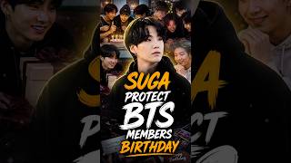 Suga Protect BTS Members Birthday 🥺💜