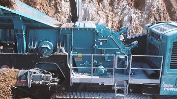 Powerscreen Trakpactor 550 Impact Crusher & CT80