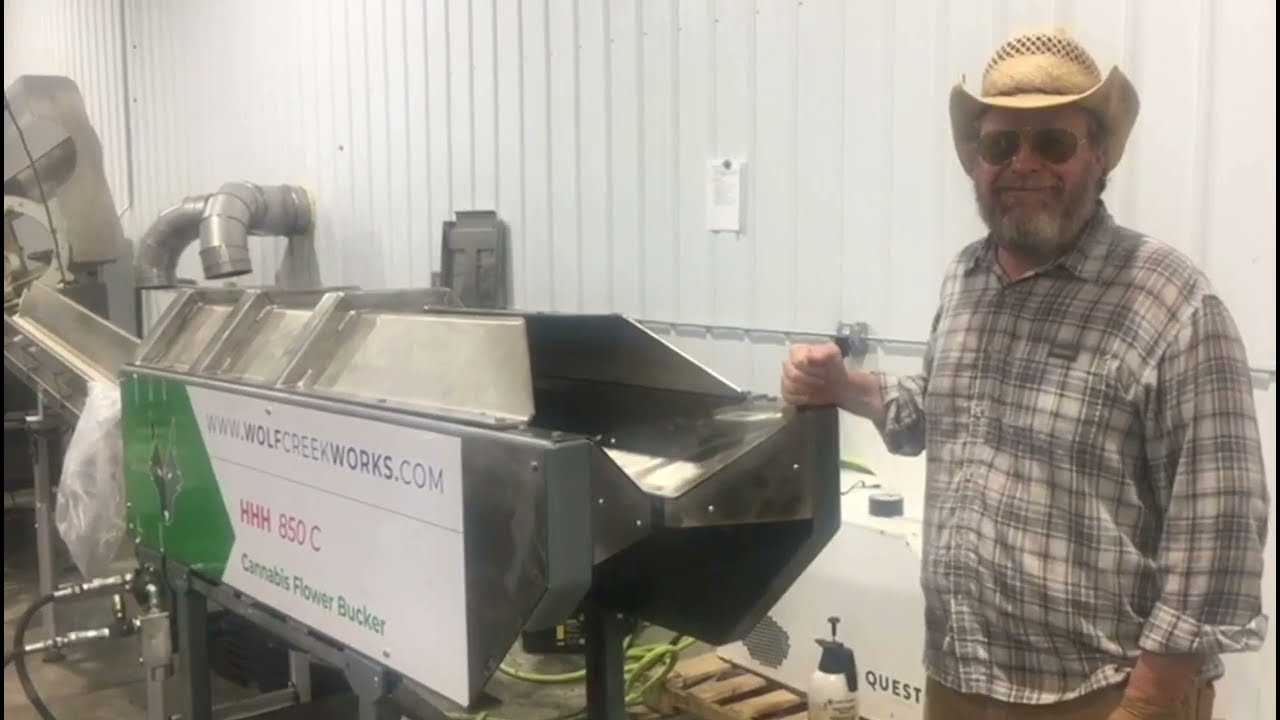 The HHH Cannabis & Hemp Harvester | Bucker