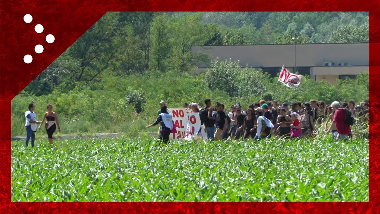 No Tav, tensione in Val di Susa: spezzone si stacca dal corteo vicino al cantiere di San Didero