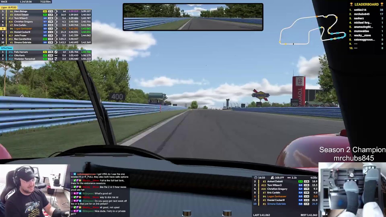 🔴 LIVE | iRacing Watkins Glen 🏎️ Official Races to Gain iRating