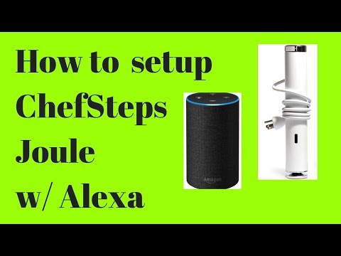 How to link ChefSteps Joules and Alexa