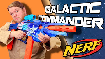 NERF Galactic Commander gives you SELECT FIRE on a BUDGET!