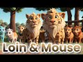 The lion and the mouse  bedtime stories for kids   moral stories