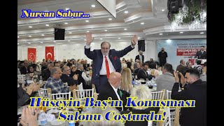 Btpni̇n İftar Yemeği̇nde Hüseyi̇n Başin Nurcan Saburla İlgi̇li̇ Gündeme Damga Vuran Konuşmasi