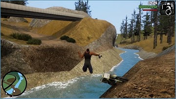 The Invisible bridge is still present after latest Patch : GTA San Andreas The Definitive Edition